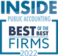 Best of the Best Accounting Firm 2022 Winner