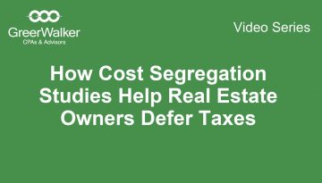 Cost Segregation Real Estate