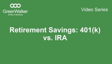 401(k) vs IRA Retirement Savings