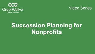 Succession Planning for Nonprofits - GreerWalker Video